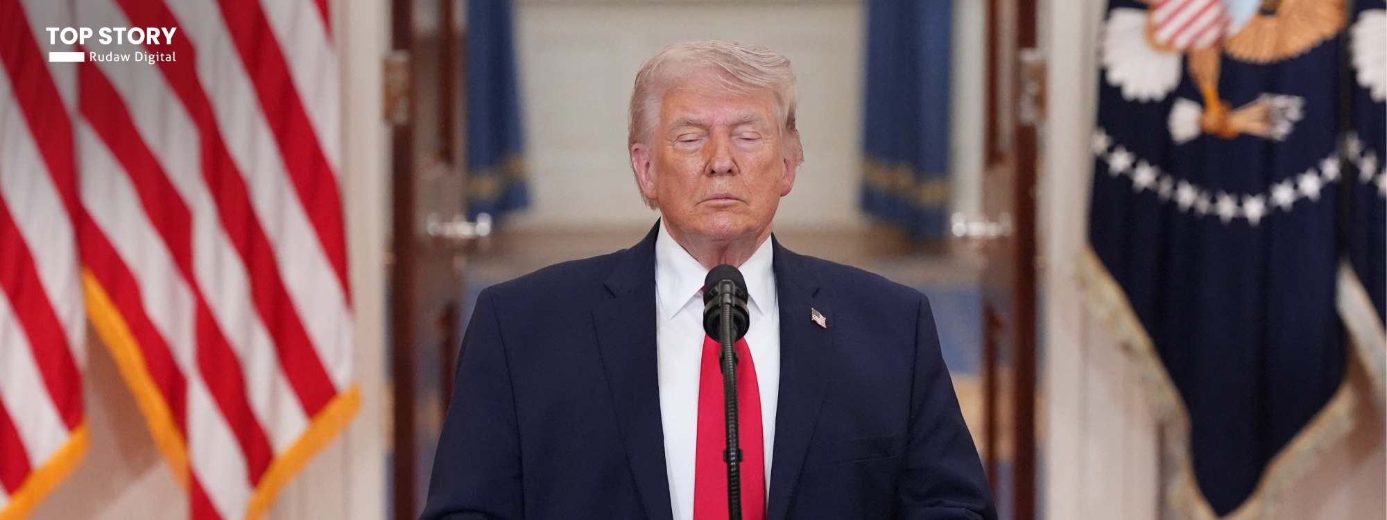 ترەمپ: لە رێگەی کوردەکانەوە چەکمان بۆ خۆپێشاندەرانی ئێران نارد و ئەوان چەکەکانیان بۆخۆیان برد