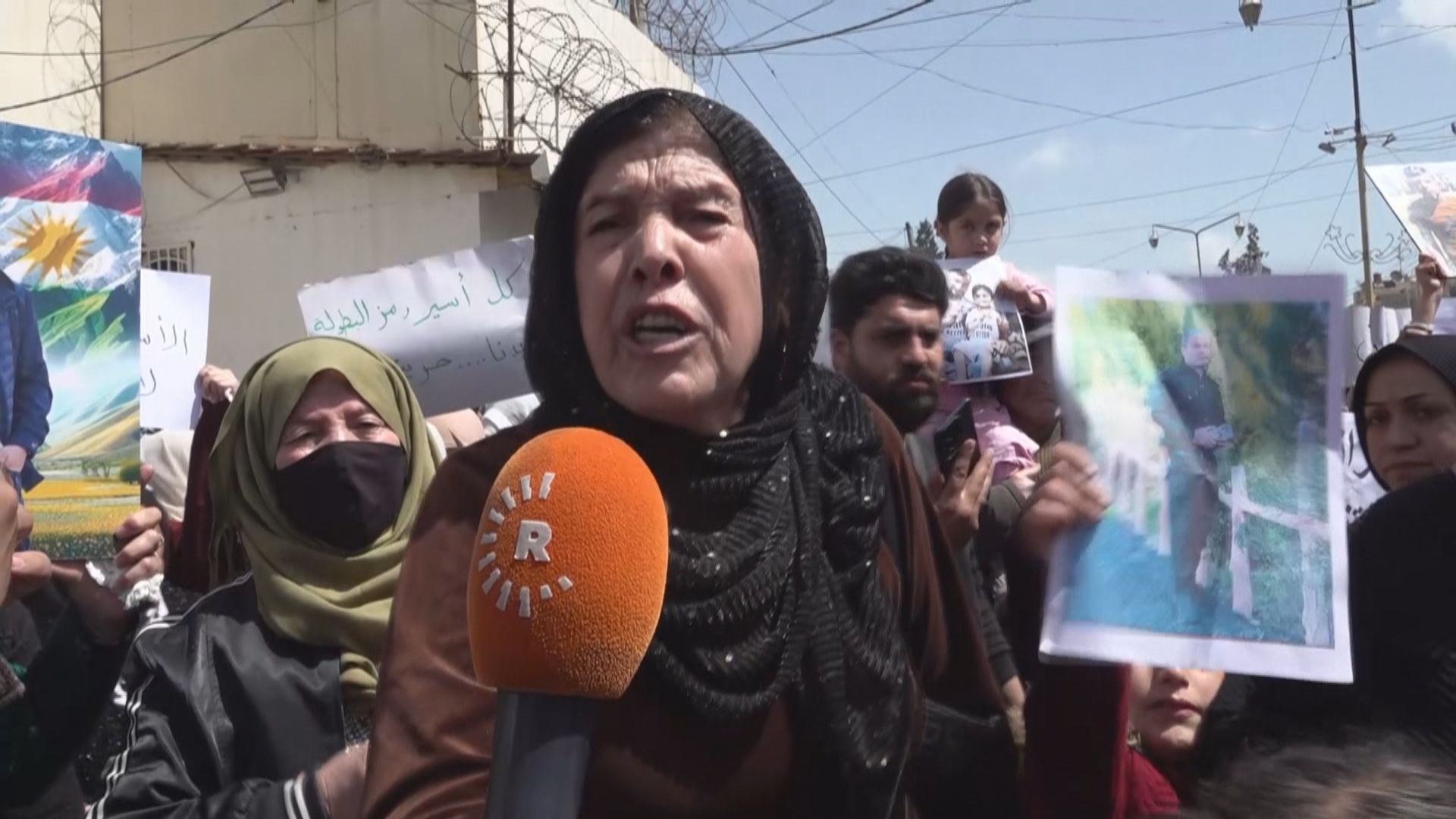 Dayîka şervanekî\ Wêne û Vîdeo: Rûdaw