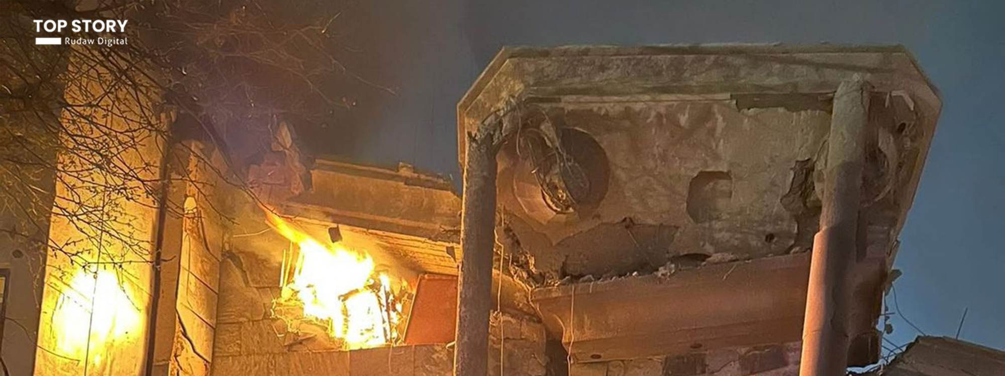 Drone, missile attacks target Iranian Kurdish opposition sites across Kurdistan Region