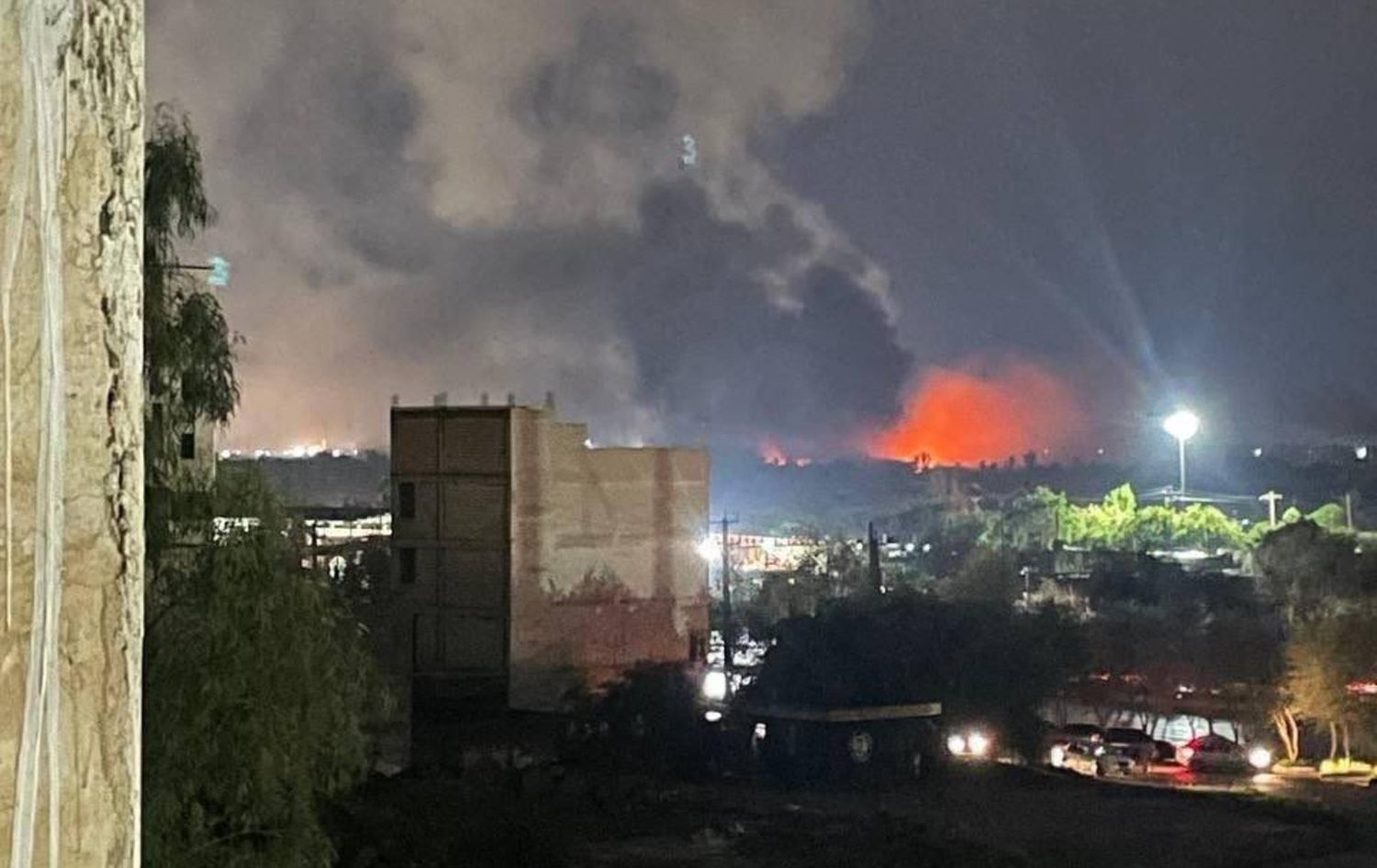 دیمەنێک لە هێرشی ئەمریکا  و ئیسرائیل بۆ سەر ئێران