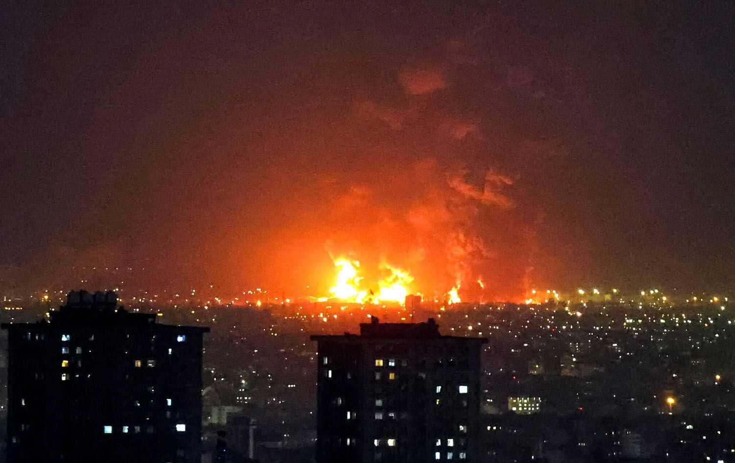 دیمەنی بۆردوومانێک بۆسەر ئێران