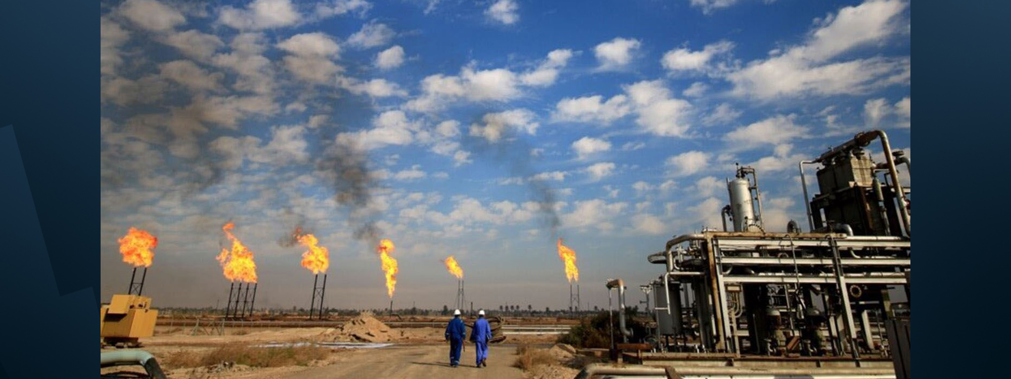 An oil field in Iraq. File Photo: AFP