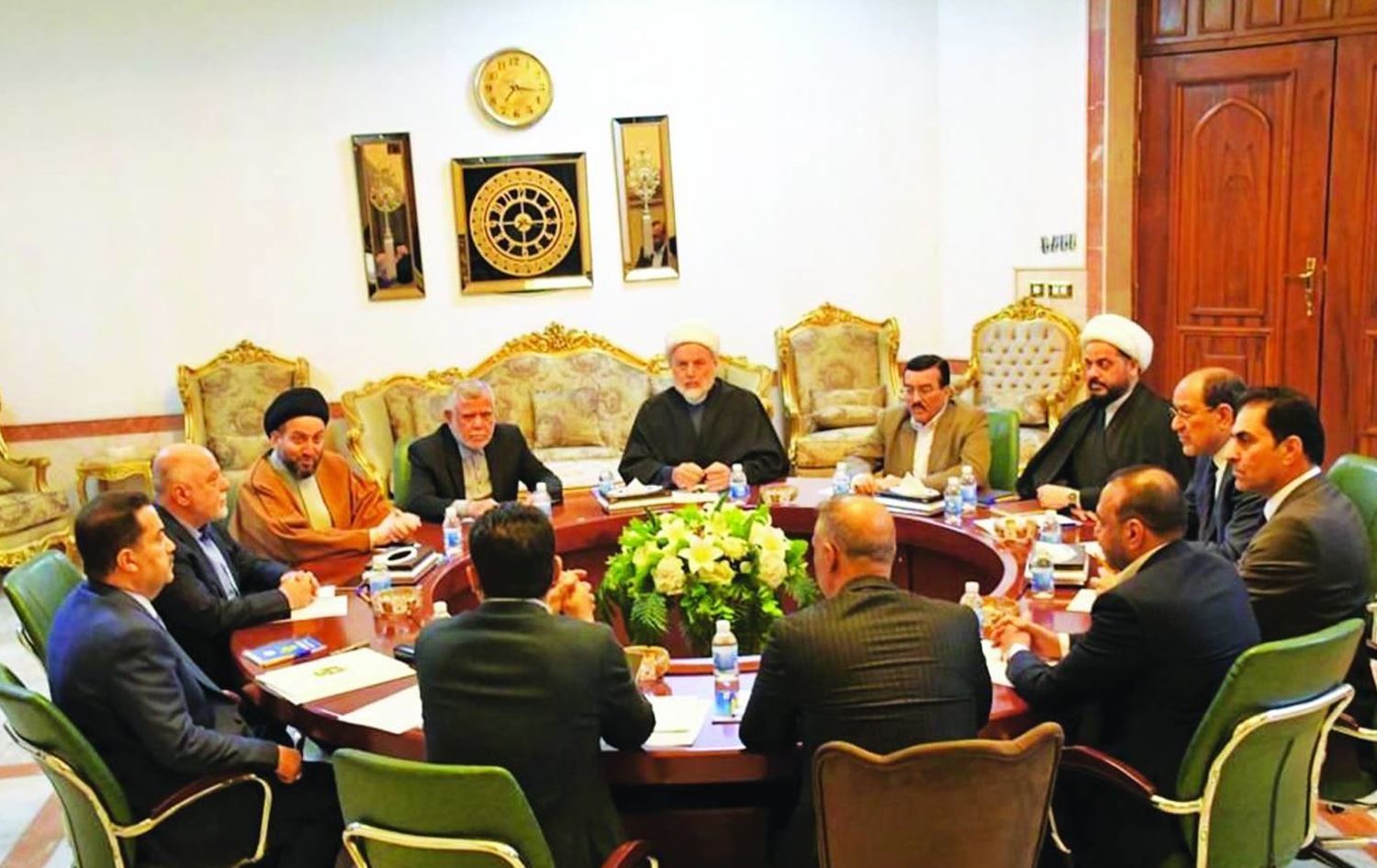 کۆبوونەوەیەکی پێشووی سەرکردەکانی چوارچێوەی هاوئاهەنگی