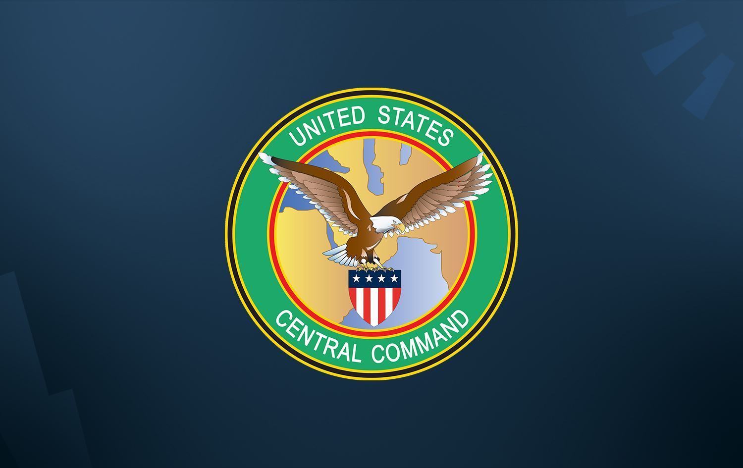 Logo of the US Central Command (CENTCOM). Graphic: Rudaw