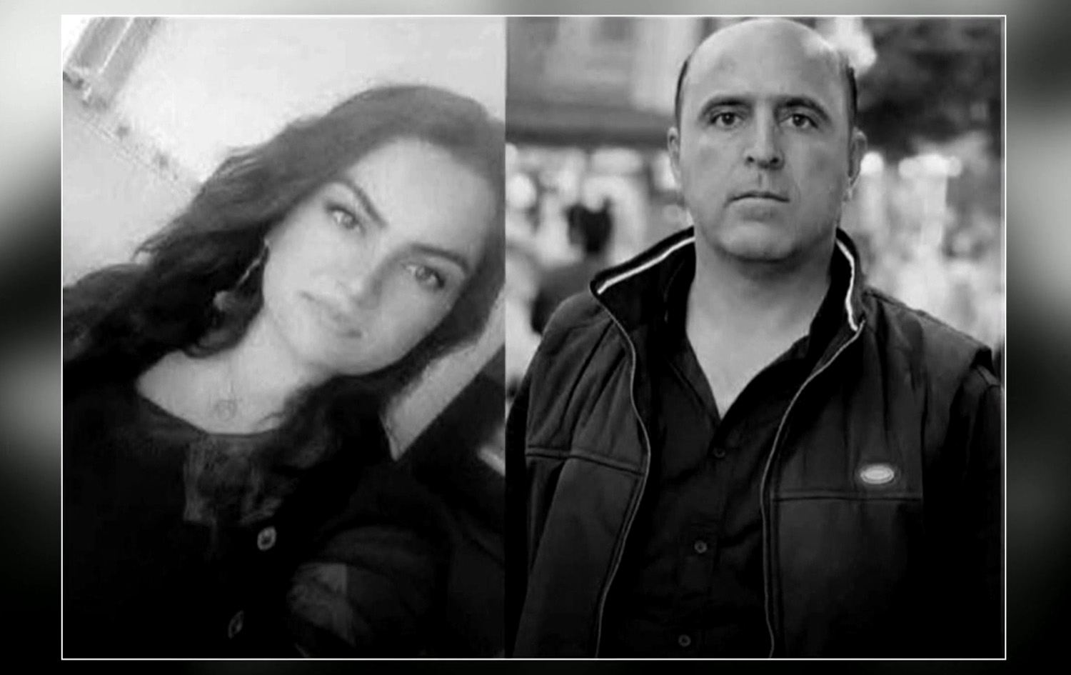 وێنەی ئەو ژن و مێردەی لە هێرشەکەدا شەهید بوون لەگەڵ منداڵەکانیان