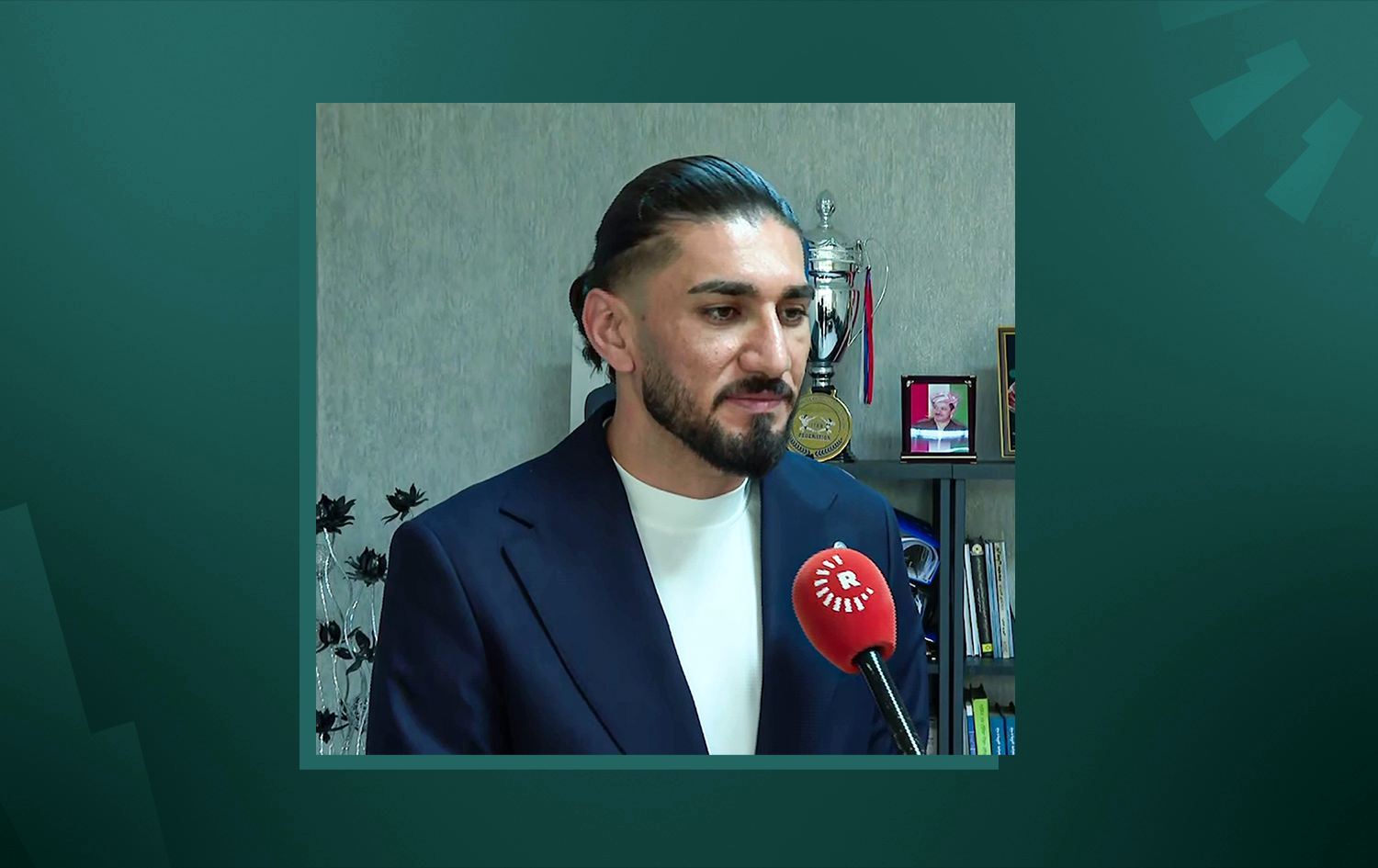 آكام هاشم لرووداو: إن شاء الله سألعب يوماً ما في برشلونة 