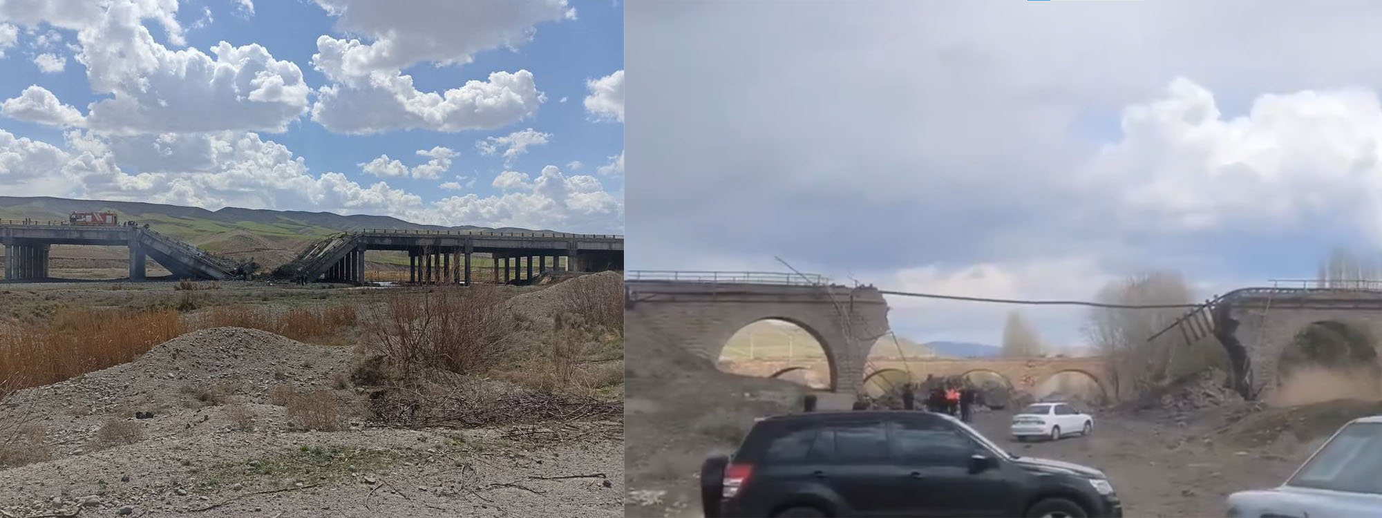 ئەمریکا و ئیسرائیل ژێرخانی ئێرانیان بۆردوومان کرد؛ بەشێکی پرد و رێگەوبانەکان پەکیانکەوتووە