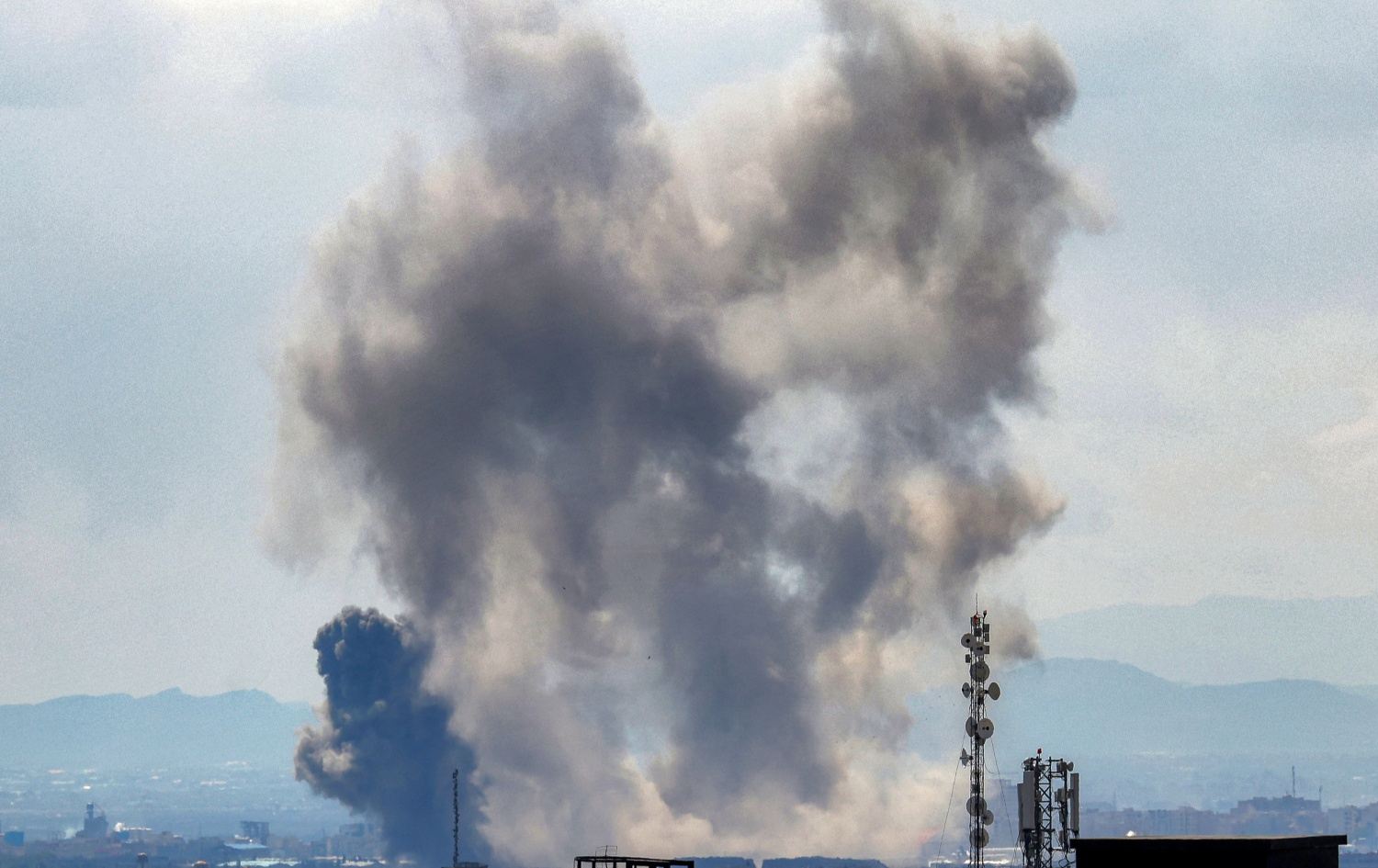 هێرشێکی سەر تاران. وێنە: AFP