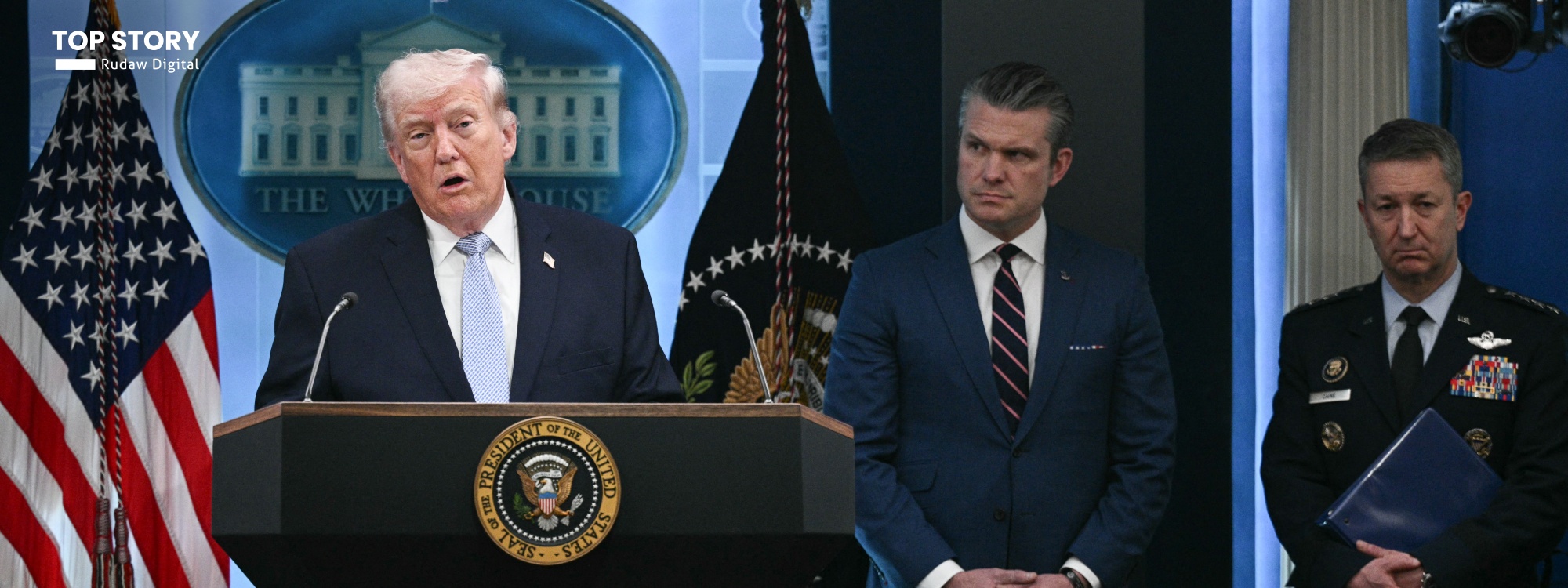 ترەمپ: ئەگەر تاوەکو وادەی دیاریکراو رێککەوتن نەکرێت هێرشەکەمان دەکەینە سەر ئێران