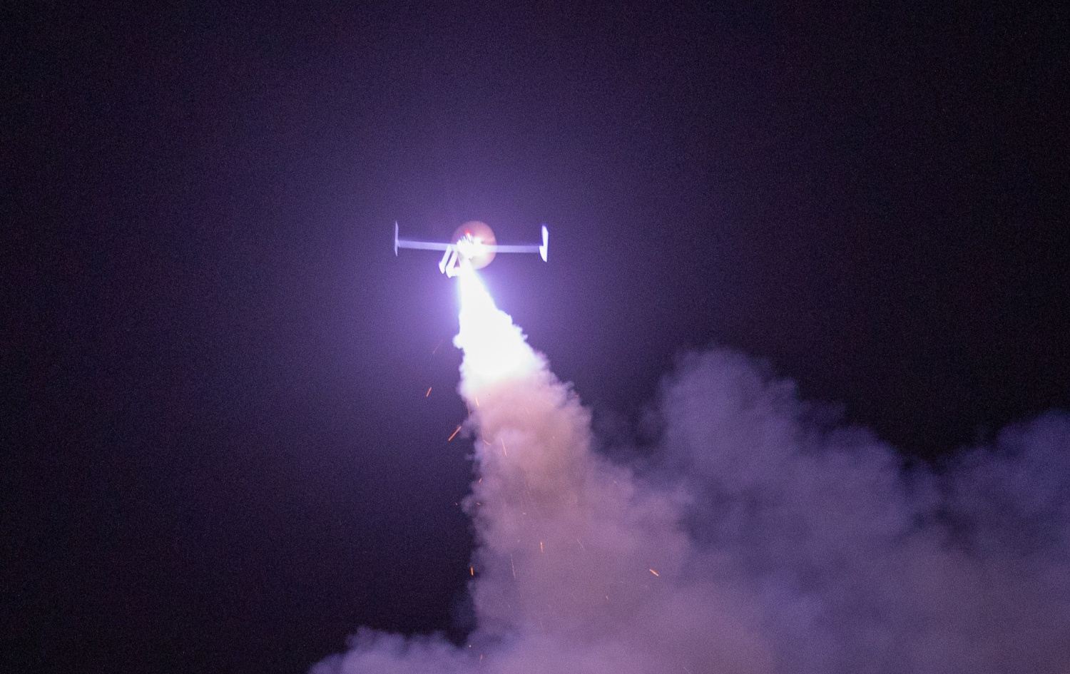 هێرشە درۆنییەکەی ئەمریکا بۆ سەر ئێران،. وێنە: سێنتکۆم