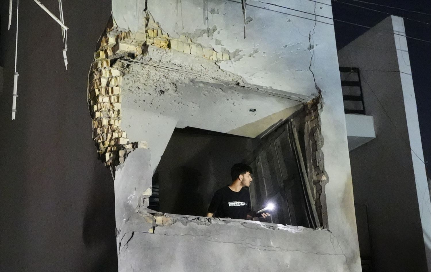 Li Bexdayê dron li malekê ket / Wêne: AA