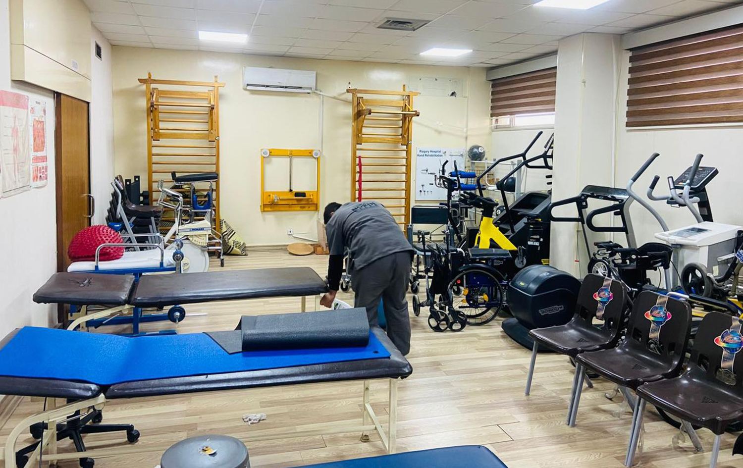 بەشی چارەسەری سرووشتی لە نەخۆشخانەی رزگاری. 