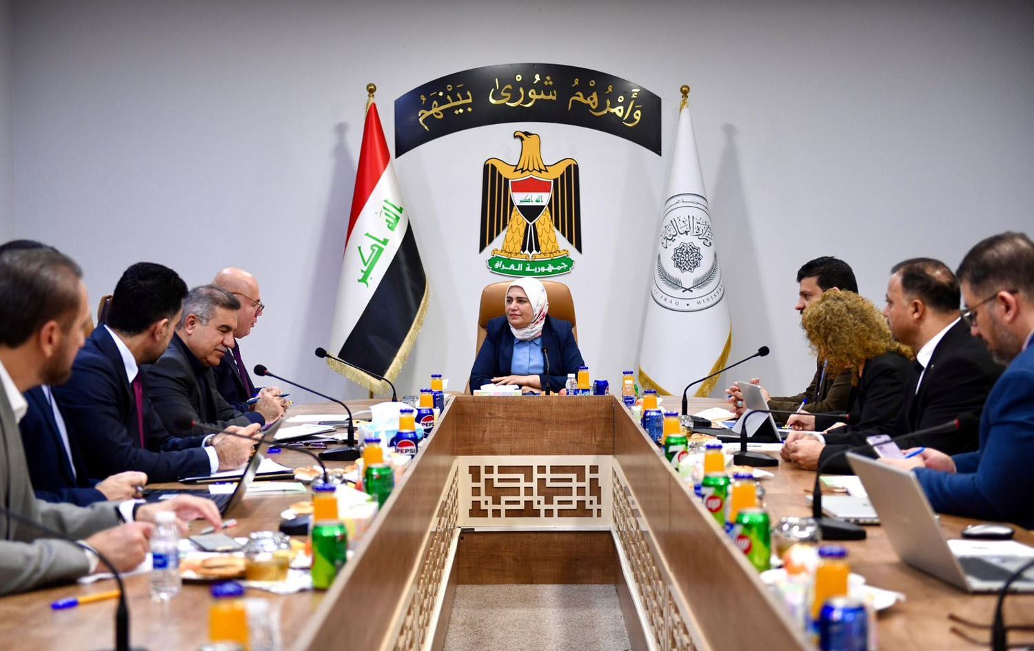 Civîna heyetan a li ser pergala ASYCUDAyê / Wêne: Rûdaw