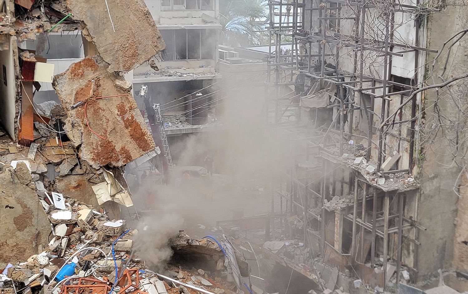 آثار القصف الإسرائيلي على لبنان