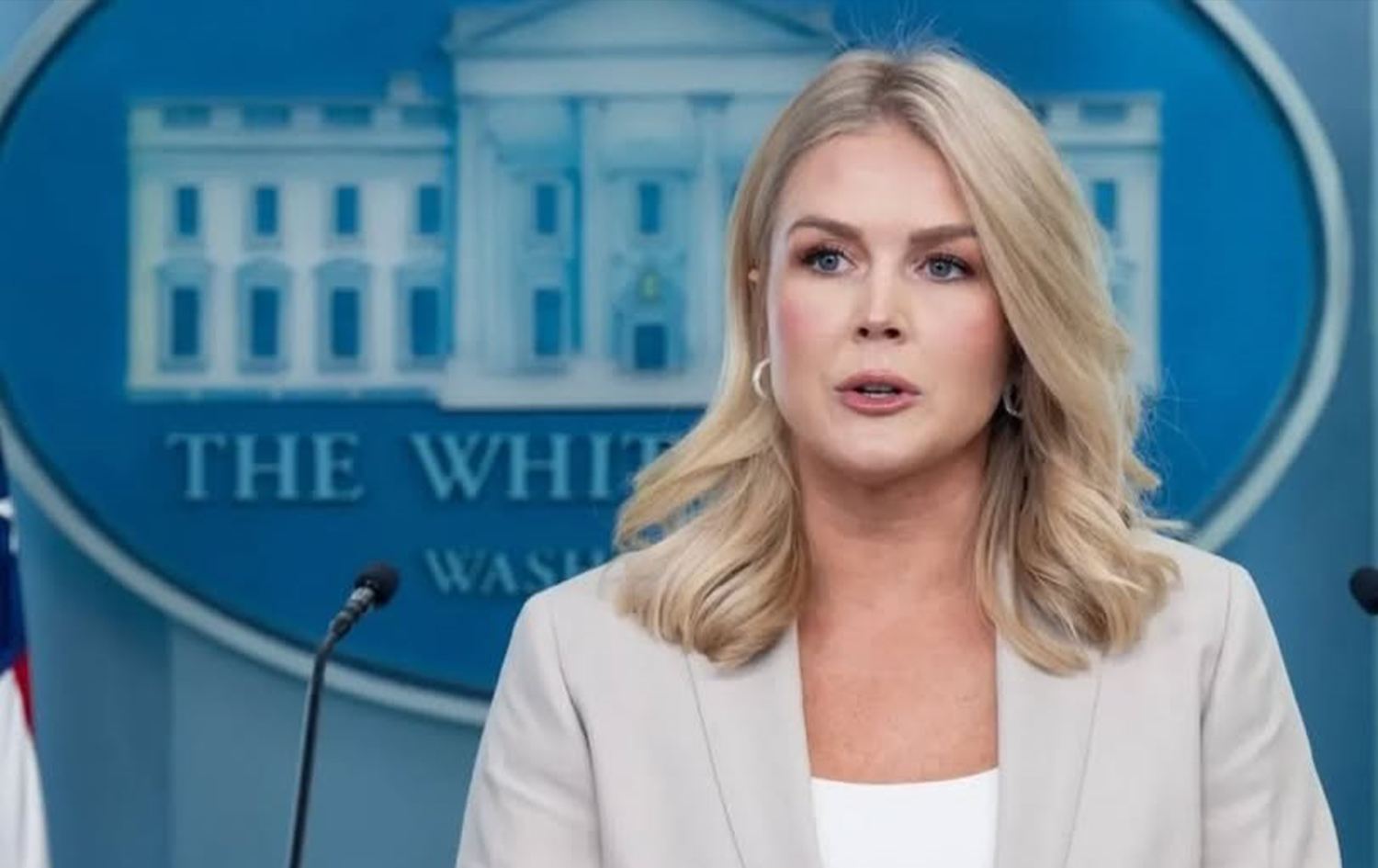 المتحدثة باسم البيت الأبيض كارولاين ليفيت