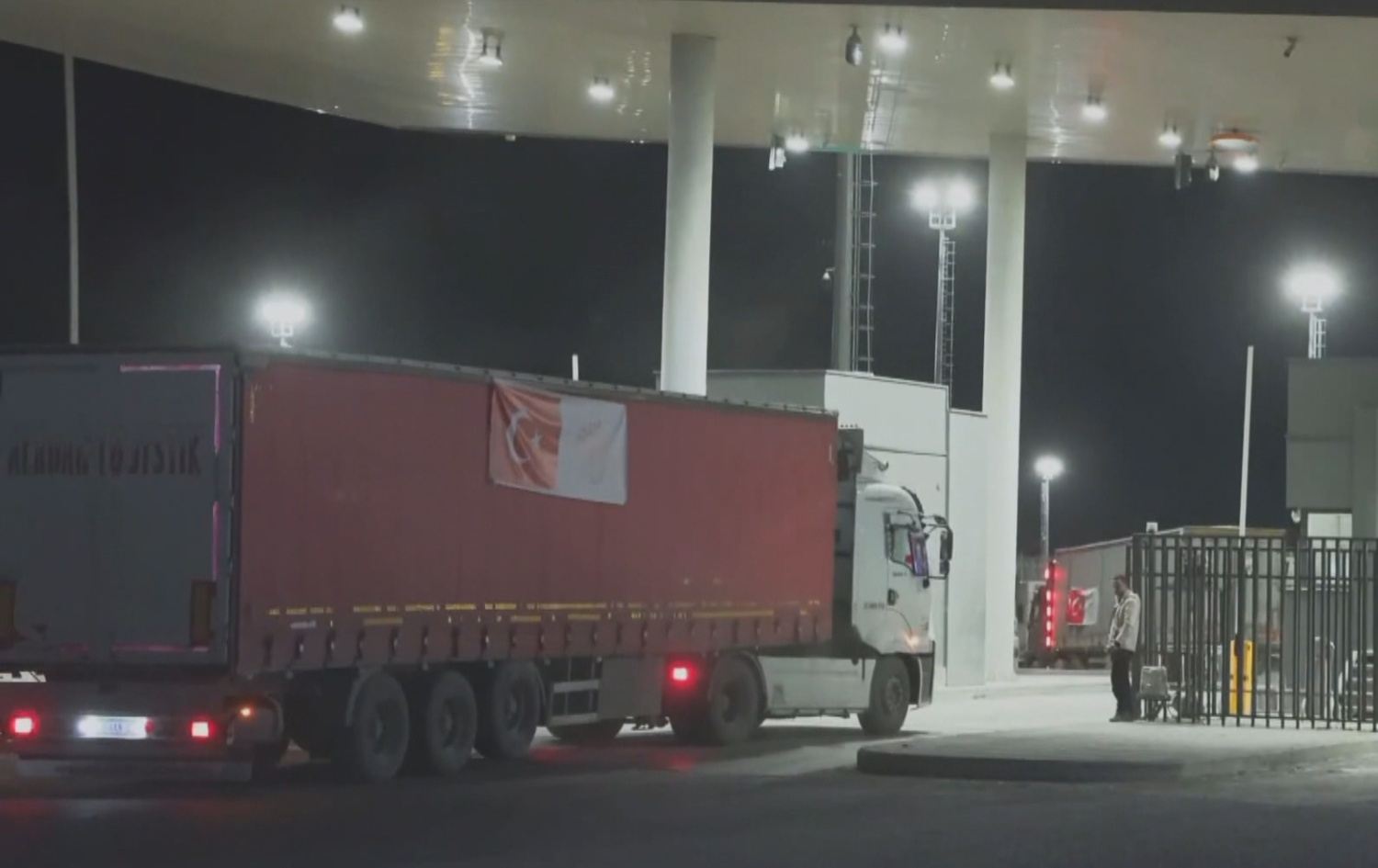 دەروازەی سنووریی گوربولاک. وێنە: ئەنادۆڵ