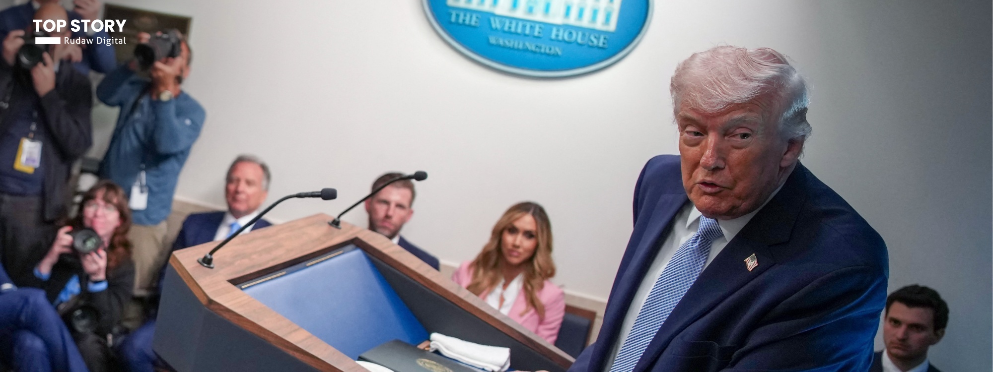 ترەمپ: تاوەکو "رێککەوتنە راستەقینەکە" جێبەجێ دەکرێت هێزەکانمان دەمێننەوە