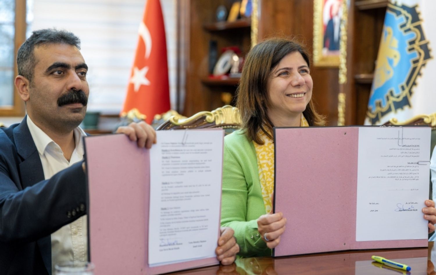  سێرا بوچاک و دۆغان هاتون، هاوسەرۆکانی گەورە شارەوانیی ئامەد