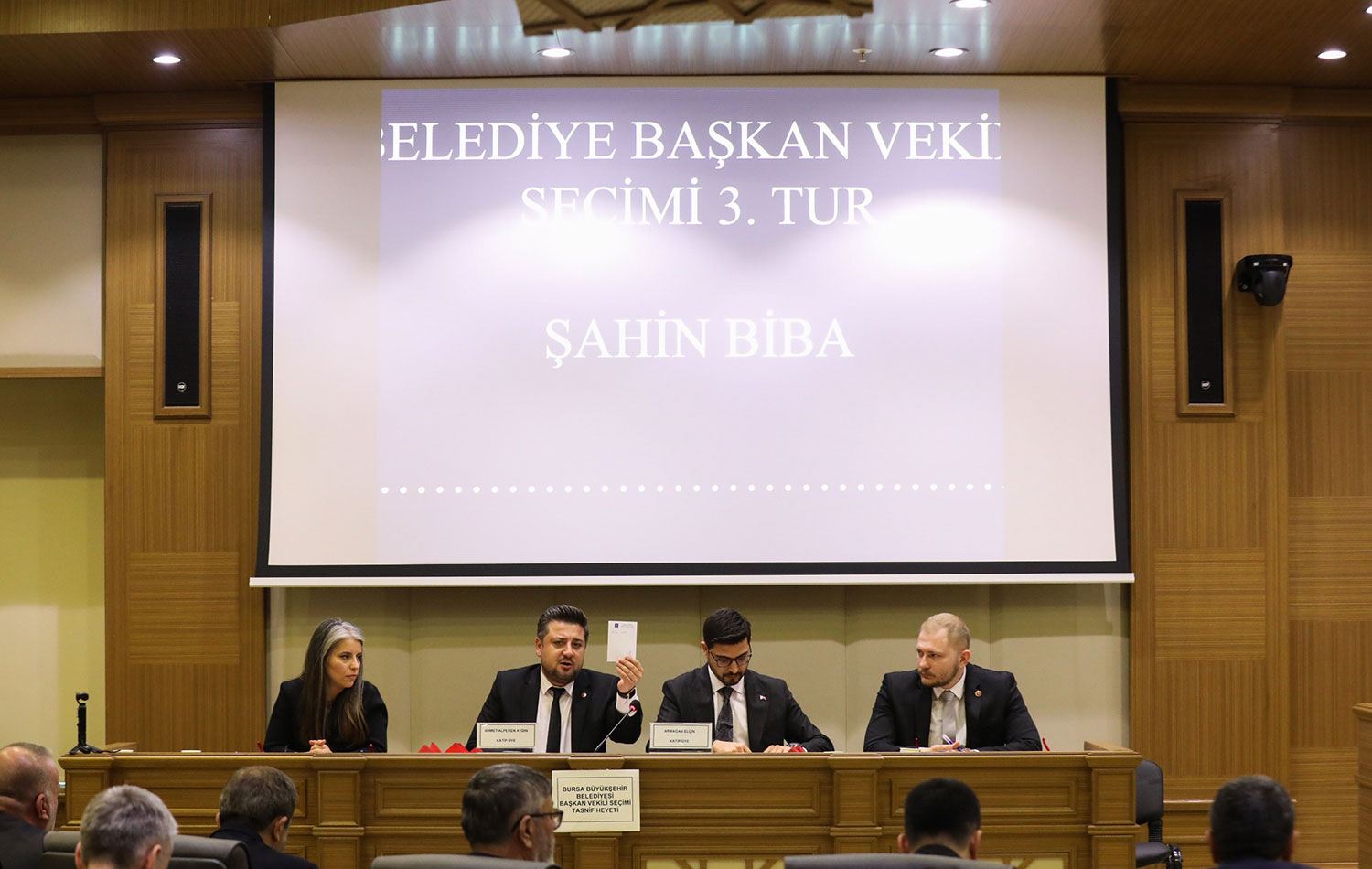 Bursa Büyükşehir Belediye Meclisi'nde seçim yapıldı. / Fpoto: AA