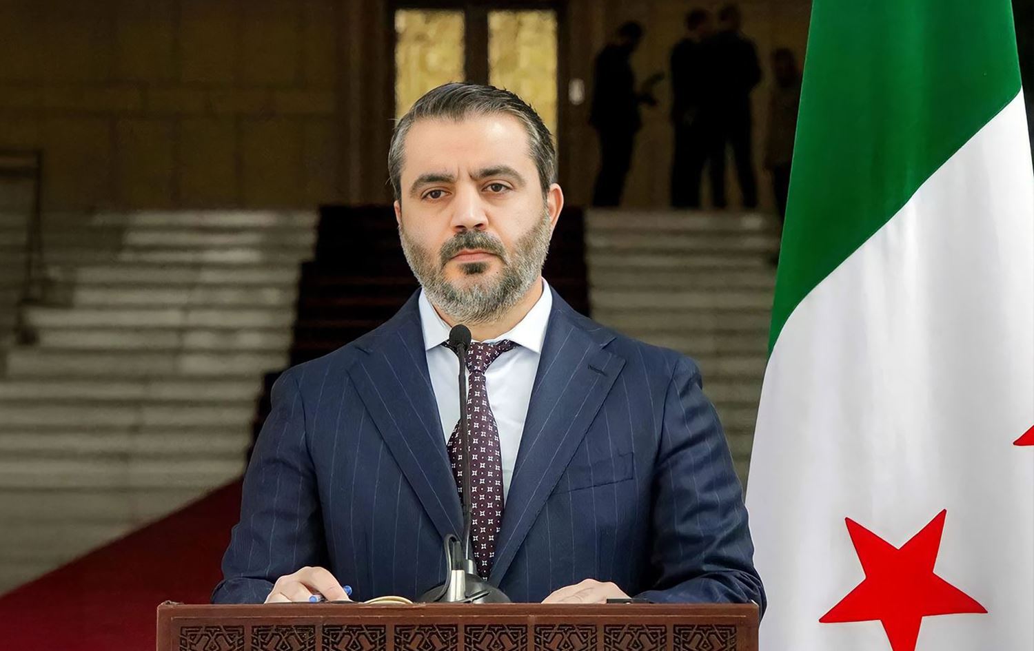 أسعد الشيباني وزير الخارجية السوري