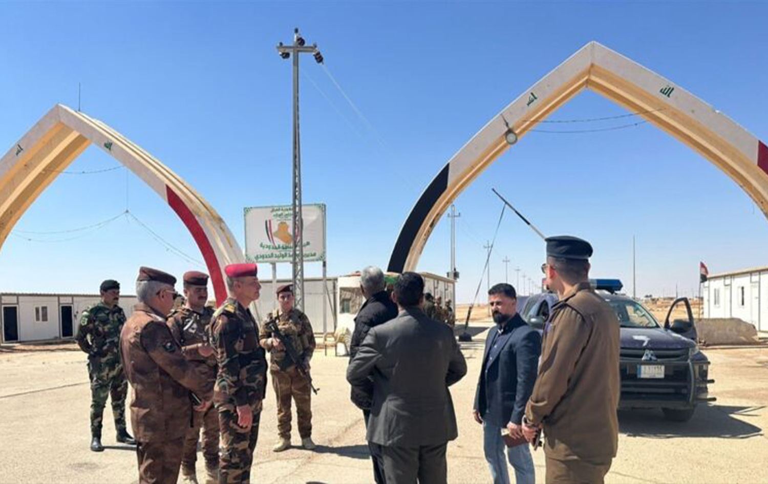 منفذ الوليد الحدودي - صورة أرشيفية