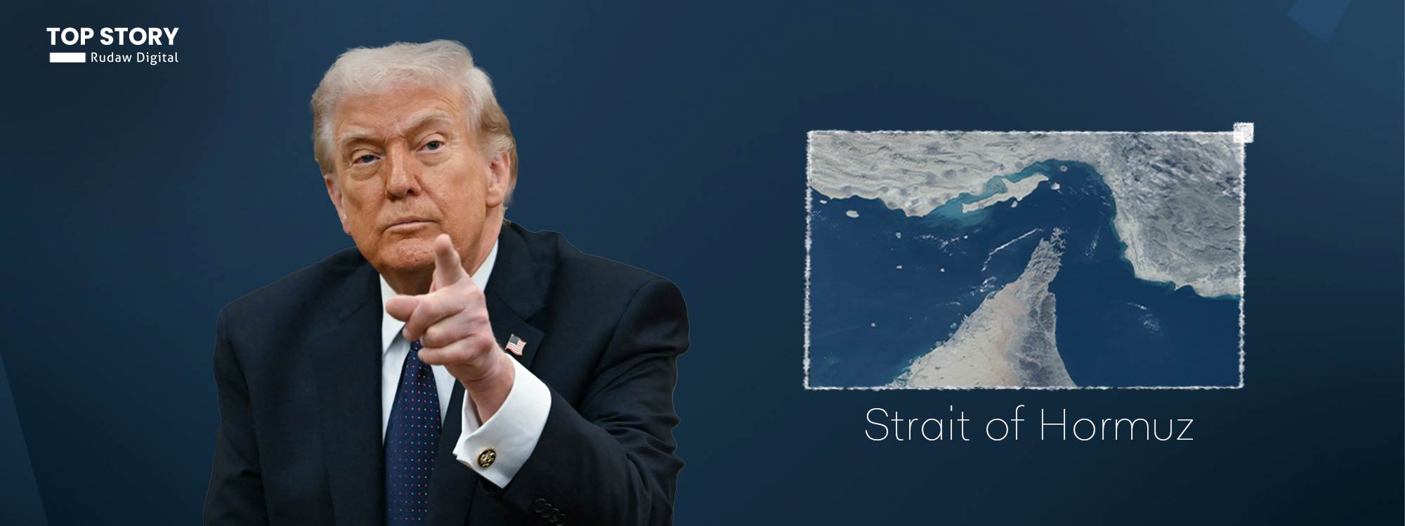 Trump'tan İran'a ‘Hürmüz Boğazı’ tepkisi