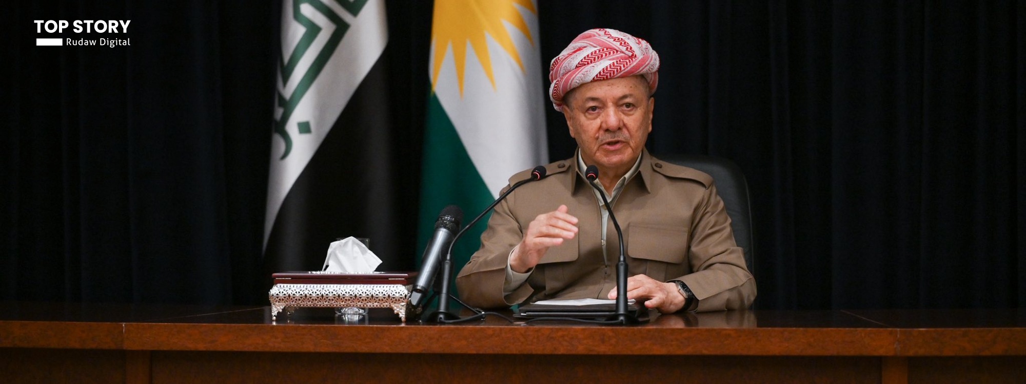 سەرۆک بارزانی: پێداگری لە هەڵبژاردنی سەرۆککۆمار قبووڵنەکراوە لە کاتێکدا بەربژێری سەرۆکوەزیران یەکلانەبووەتەوە