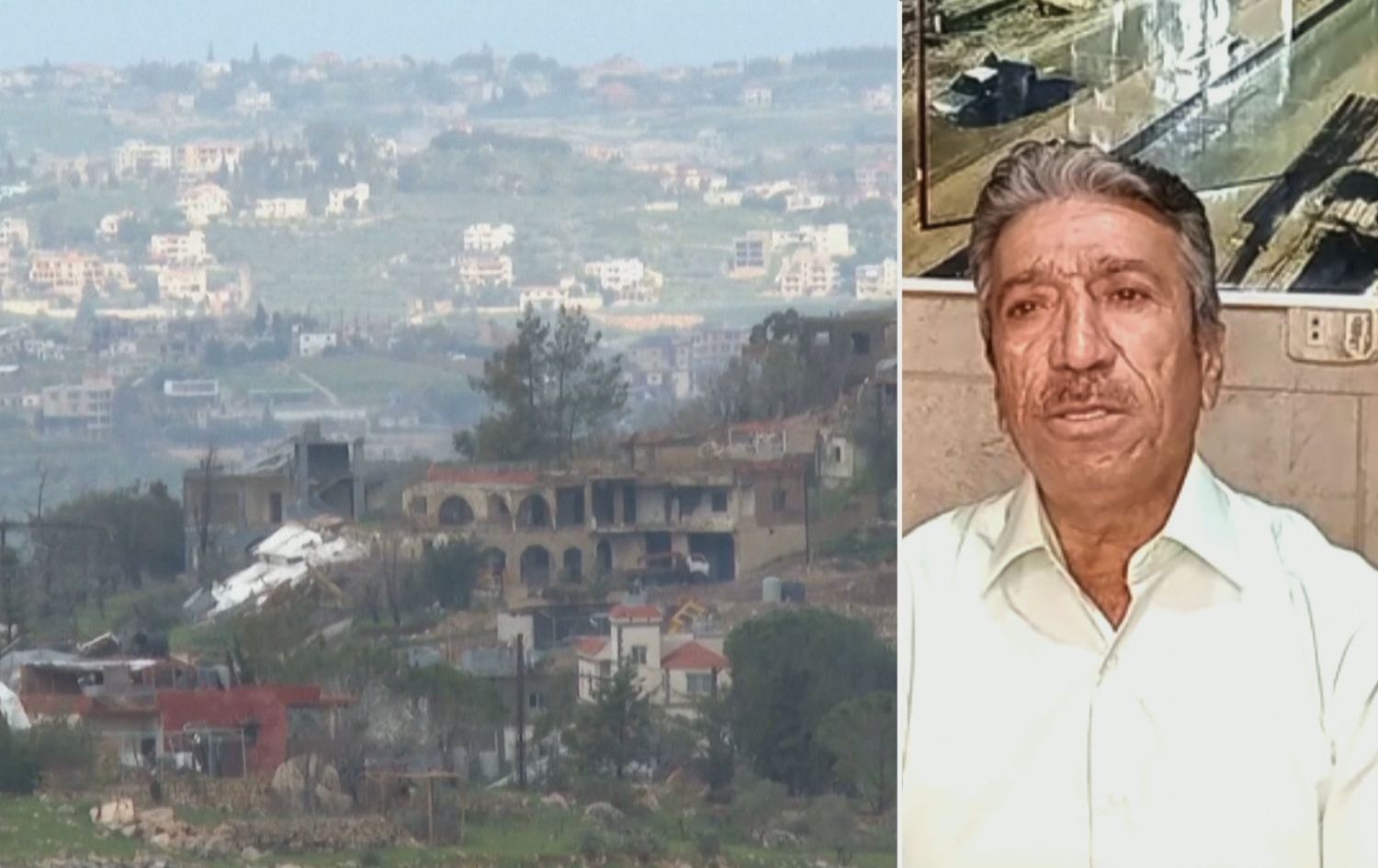 Mistefa Şêxo û dîmenê êrişeke Îsraîlê\ Wêne û Vîdeo: Rûdaw