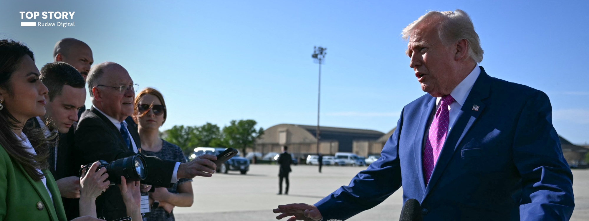 ترەمپ: جەی دی ڤانس ئەرکێکی گەورەی لەسەرشانە و تەنگەی هورمز دەکەینەوە