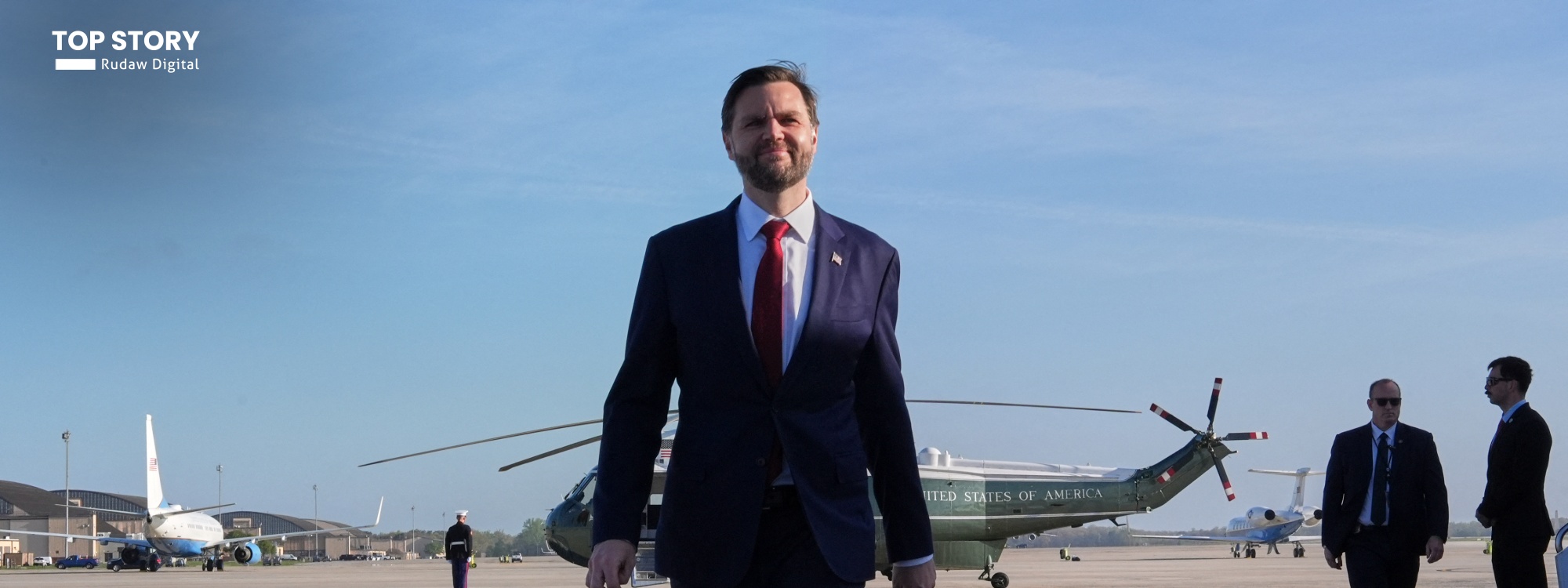 شاندی ئەمریکا گەیشتە پاکستان؛ جەی دی ڤانس سەرۆکایەتی دەکات