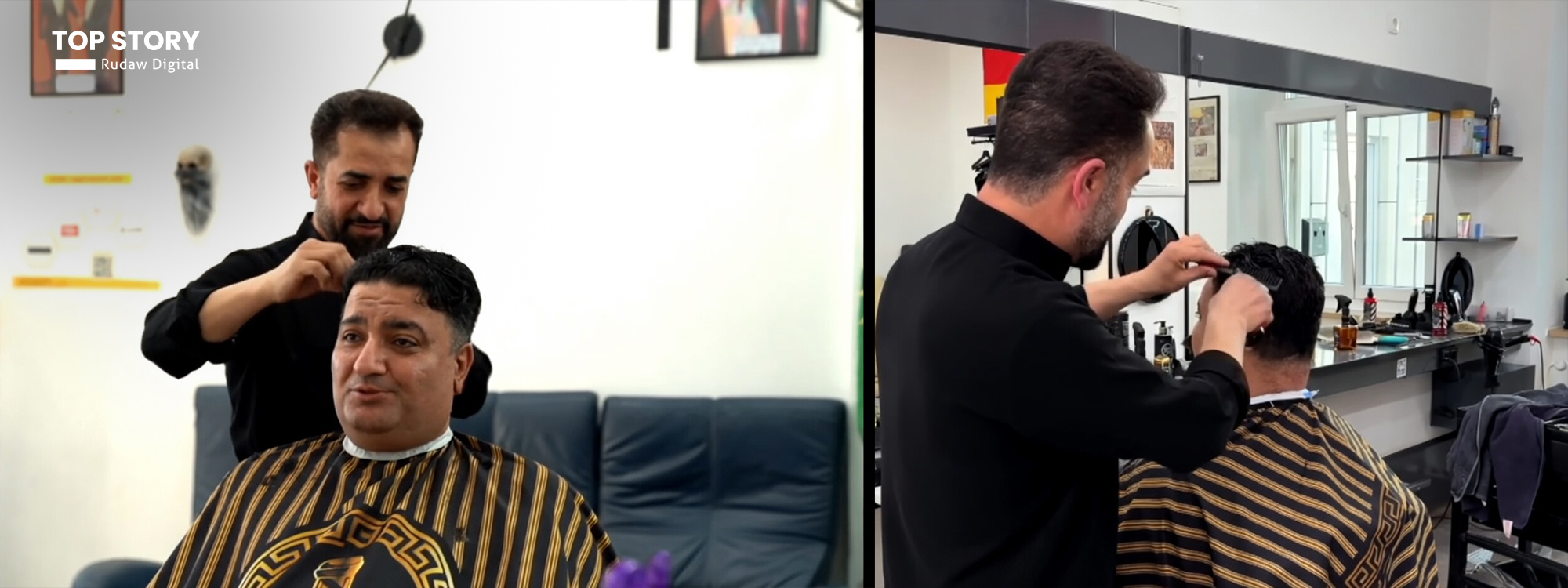 Îbo: Berberê Kurd ê ku porê Olaf Scholz û serkirdeyên Almanyayê kur dike