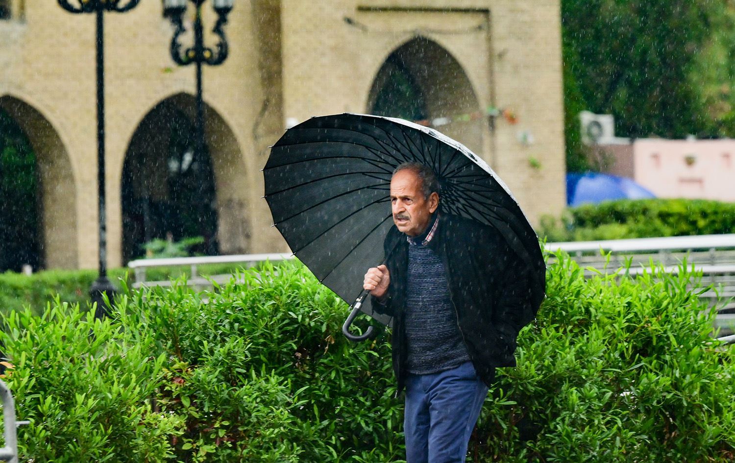 بارانبارین لە هەولێر؛ وێنە: بڵند تاهیر - رووداو