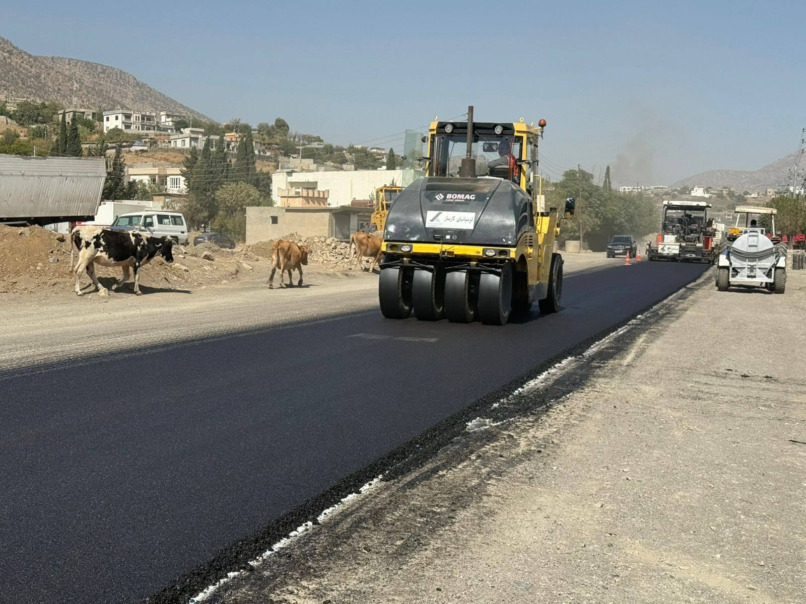 بەڕێوەبەری رێگەوبانی سۆران: رێگەی سۆران - چۆمان مەترسیی داڕمانی لەسەرە