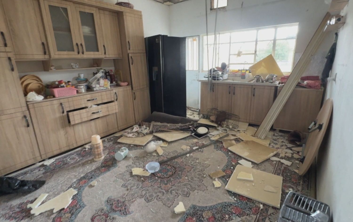 ماڵی مامۆستاکەی سلێمانی کە درۆن لێیداوە. وێنە: رووداو