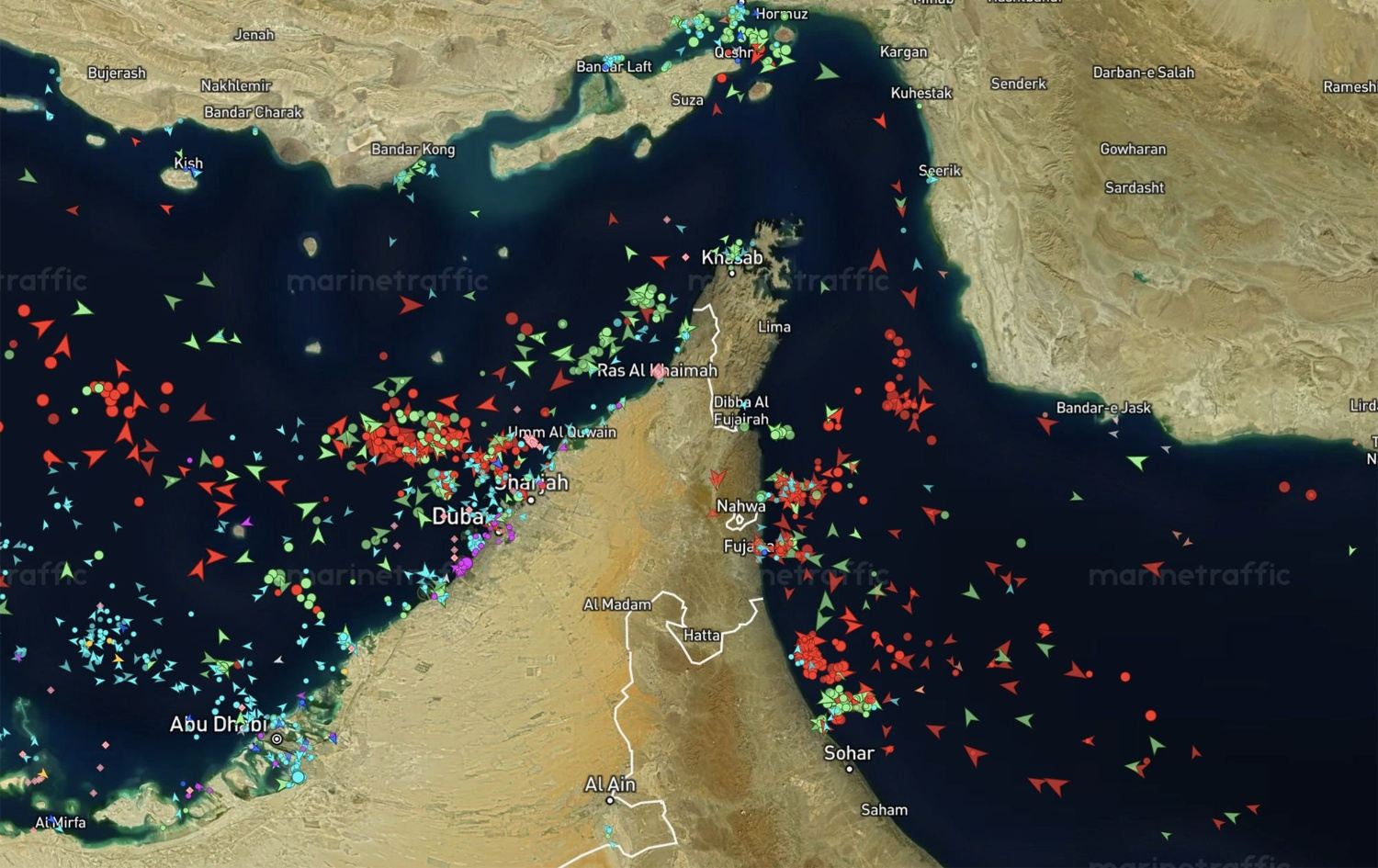 قەرارگەی خاتەمولئەنبیا: هاتووچۆ لە تەنگەی هورمز تەنیا لە دەستی ئێمەدایە
