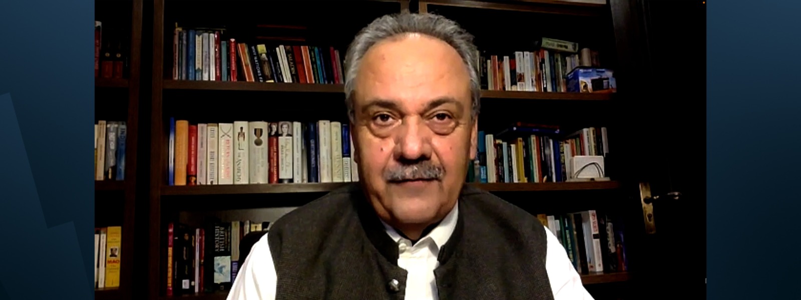 Asif Durrani, former Pakistani ambassador to Iran, speaks to Rudaw on April 20, 2026. Photo: Screengrab/Rudaw