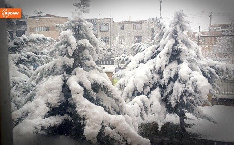 Rojhilat-Merîwan: Berf û Xweza