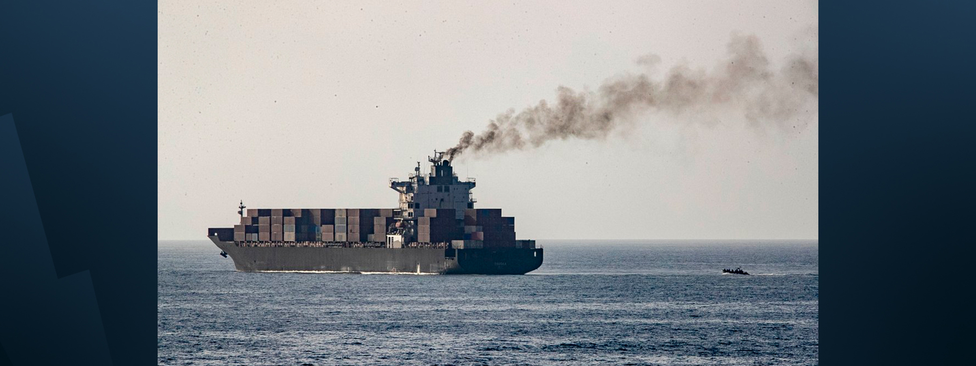 US forces seize the Iranian-flagged vessel Touska in the Arabian Sea amid an ongoing maritime embargo on Iranian shipping on April 20, 2026. Photo: CENTCOM/X