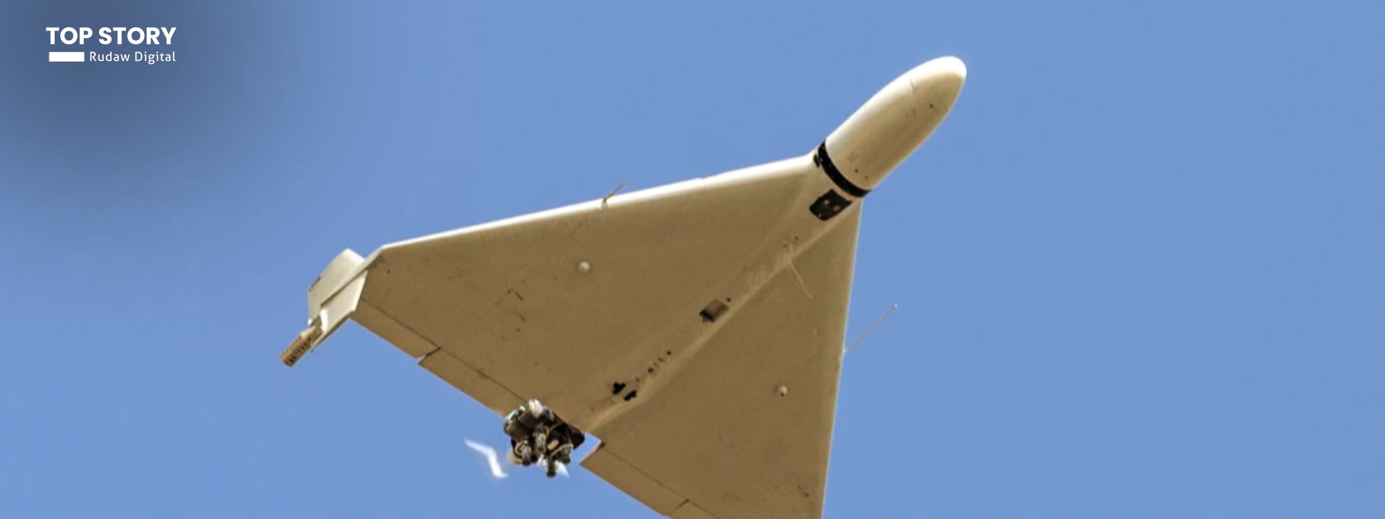 Iranian-made Shahed drone. Photo: file/AFP 