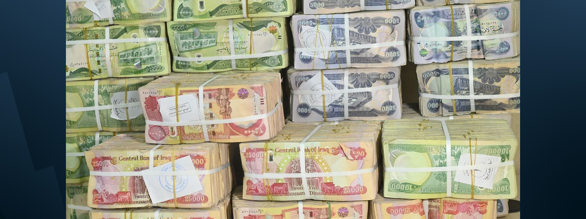 Iraqi dinar notes. File photo: Bilind T. Abdullah/Rudaw