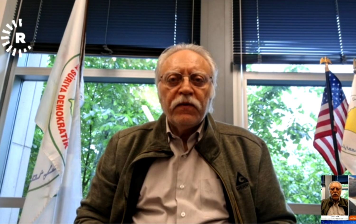 سام إسحق، عضو ممثلية مجلس سوريا الديمقراطية (مسد) في واشنطن