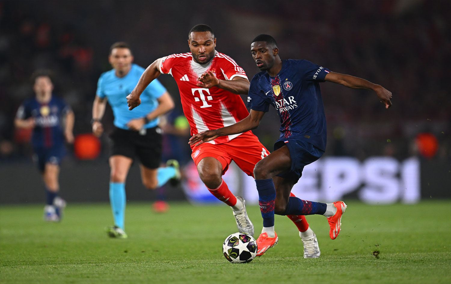 Paris Saint-Germain (PSG), UEFA Şampiyonlar Ligi yarı final ilk maçında Bayern Münih'i 5-4 mağlup etti