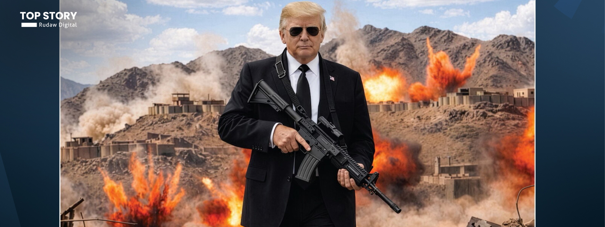 ترەمپ بۆ ئێران: چیدی پیاوە نەرم و نیانەکە نیم و باشترە زوو بڕیار بدەن