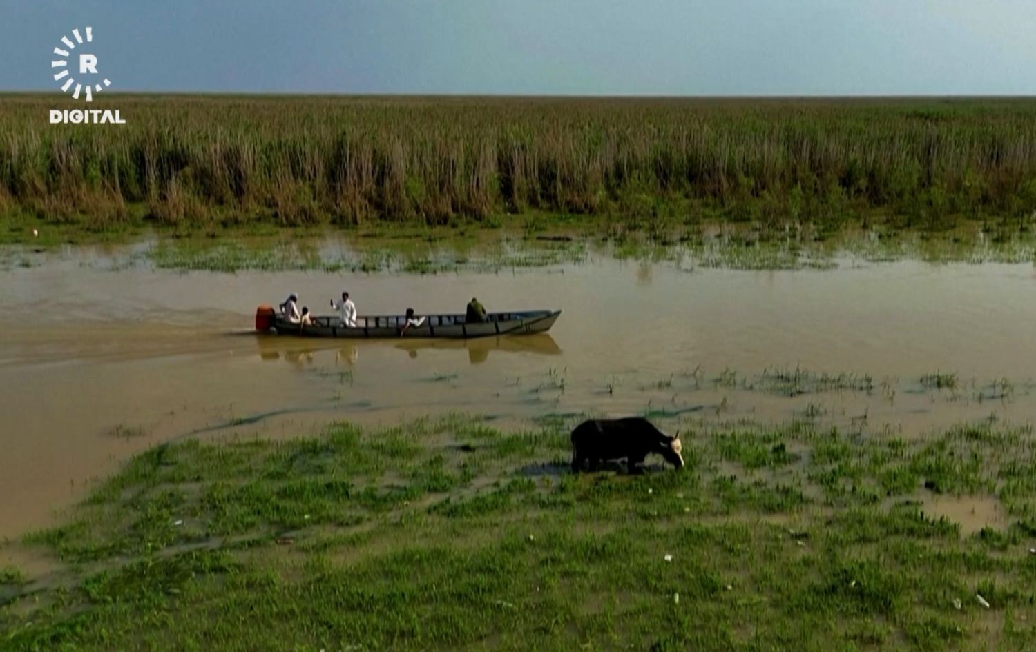 هور الحويزة بمحافظة ميسان