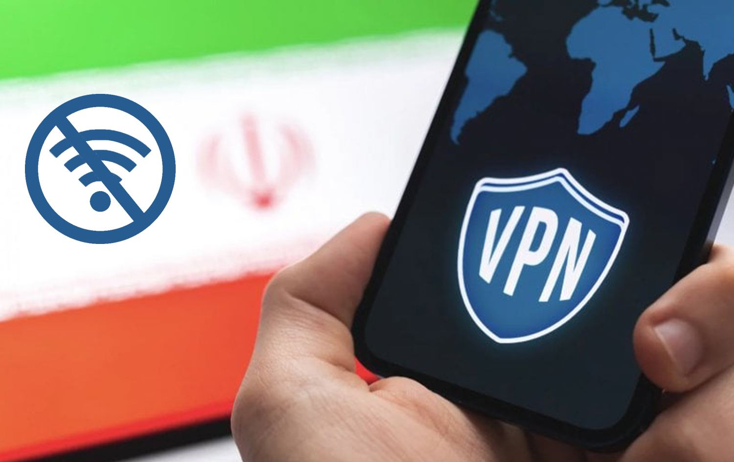 ئاڵای ئێران و VPN
