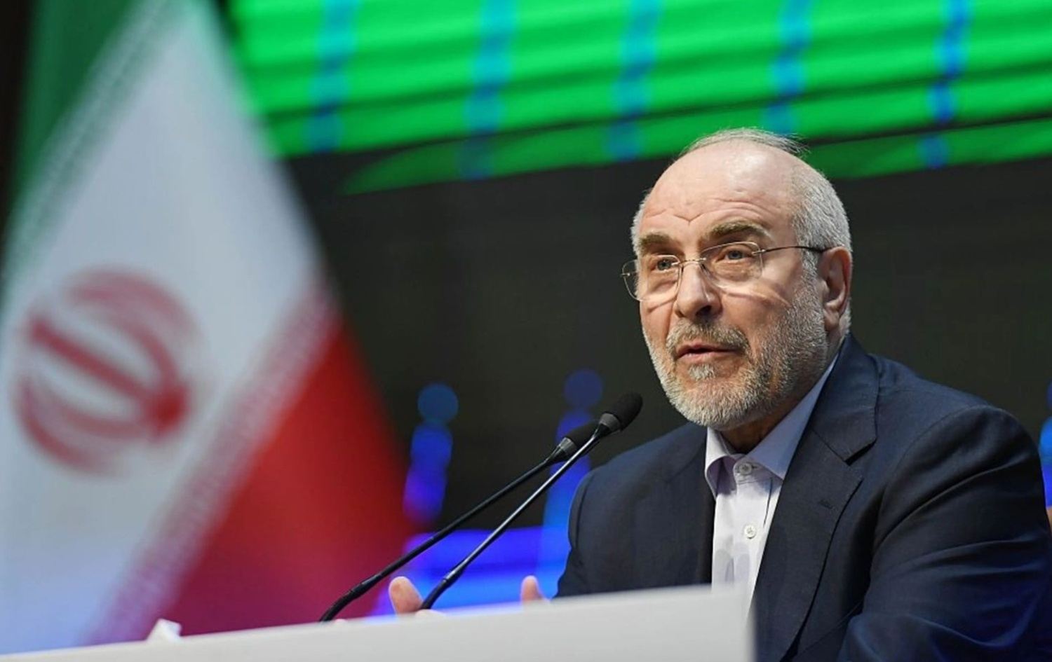 محەممەد باقر قالیباف، سەرۆکی پەرلەمانی ئێران