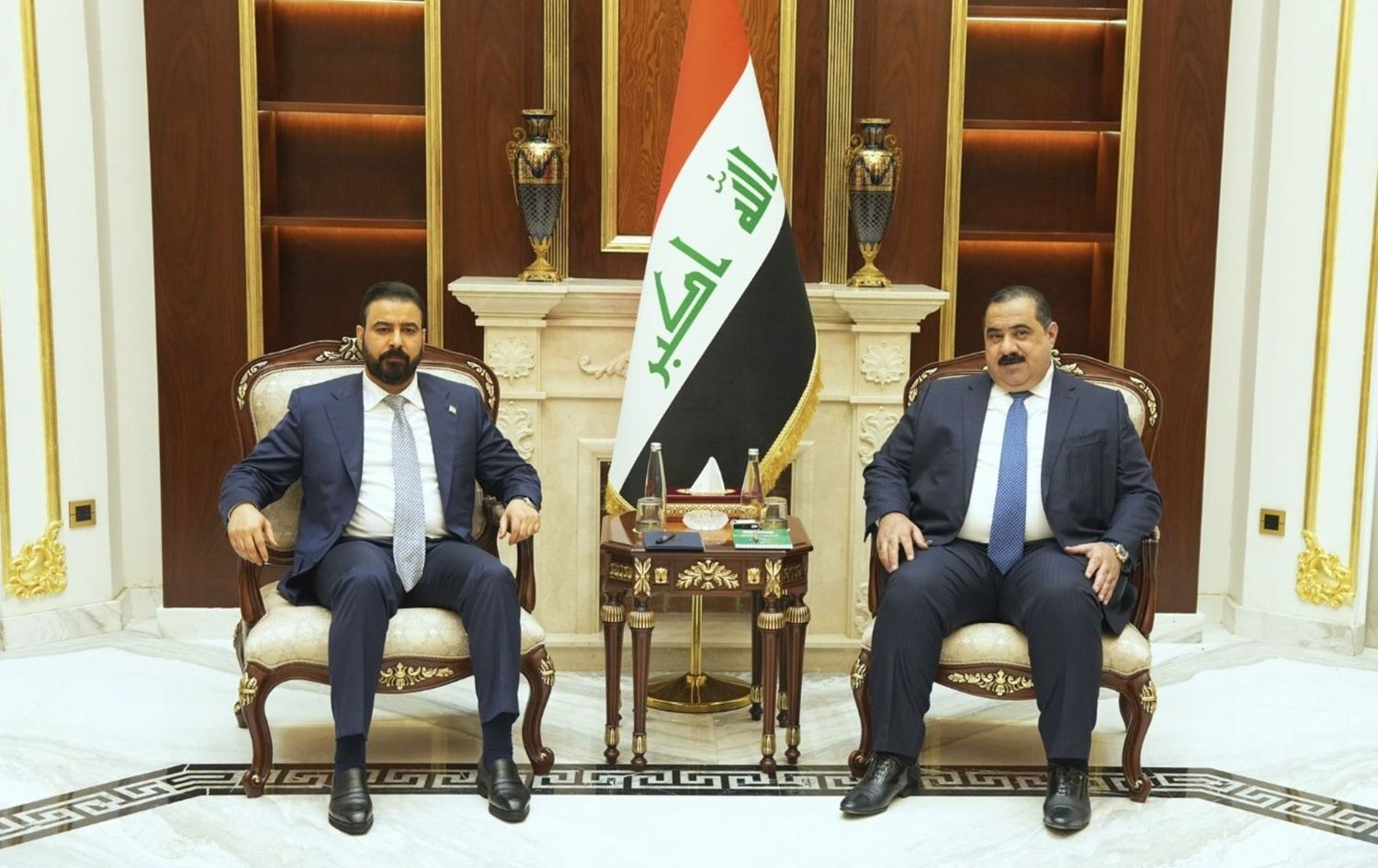 اجتماع الزيدي مع السامرائي 