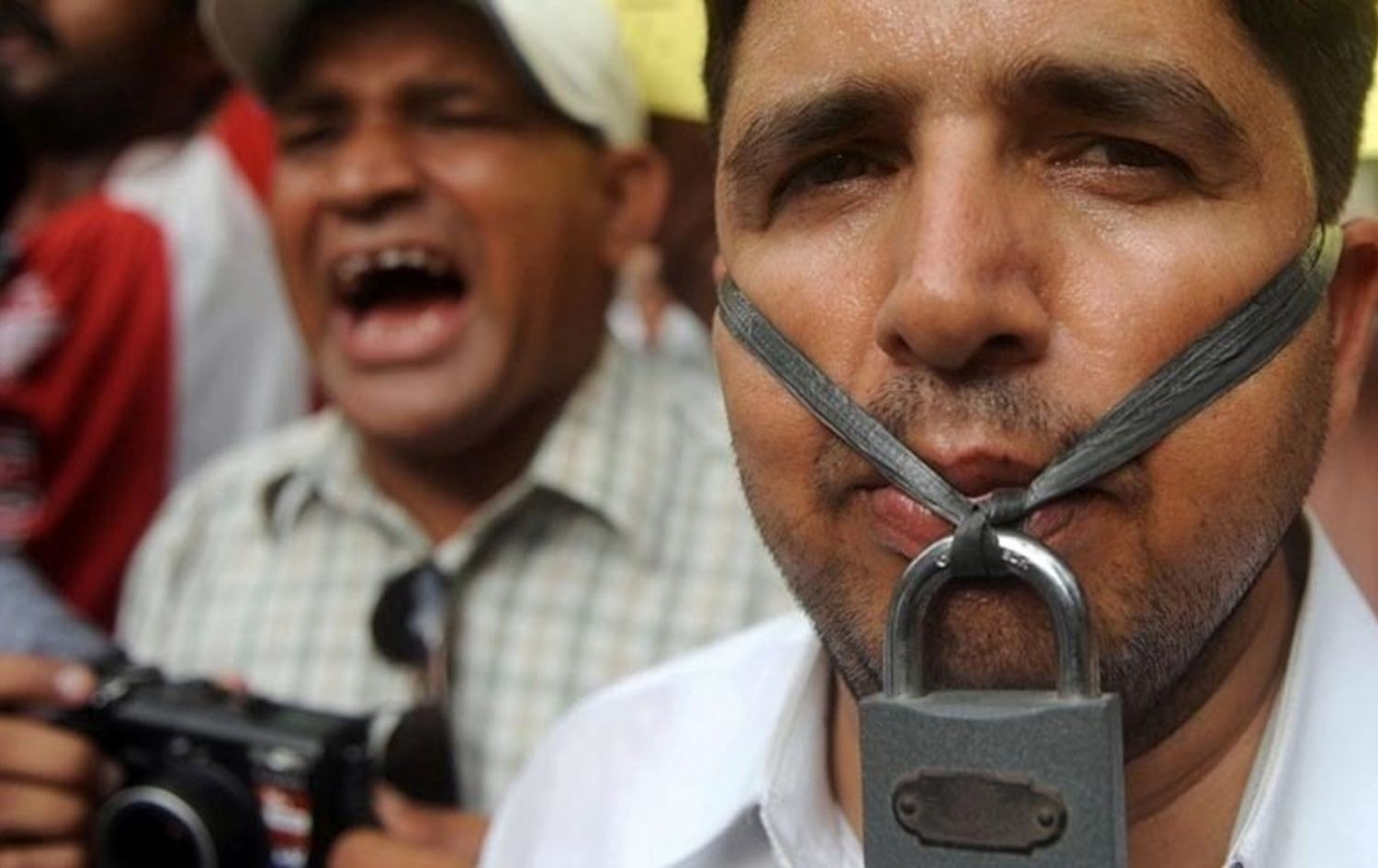 احتجاجات على تقييد حرية التعبير في باكستان/ صورة أرشيفية-AFP