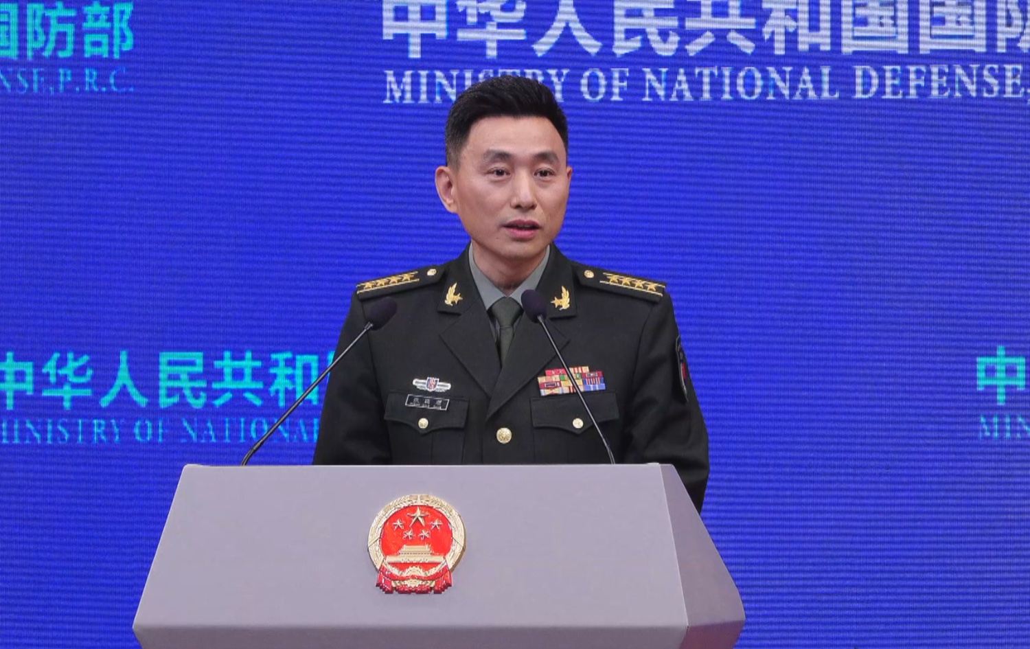 المتحدث باسم وزارة الدفاع الصينية تشانغ شياو قانغ
