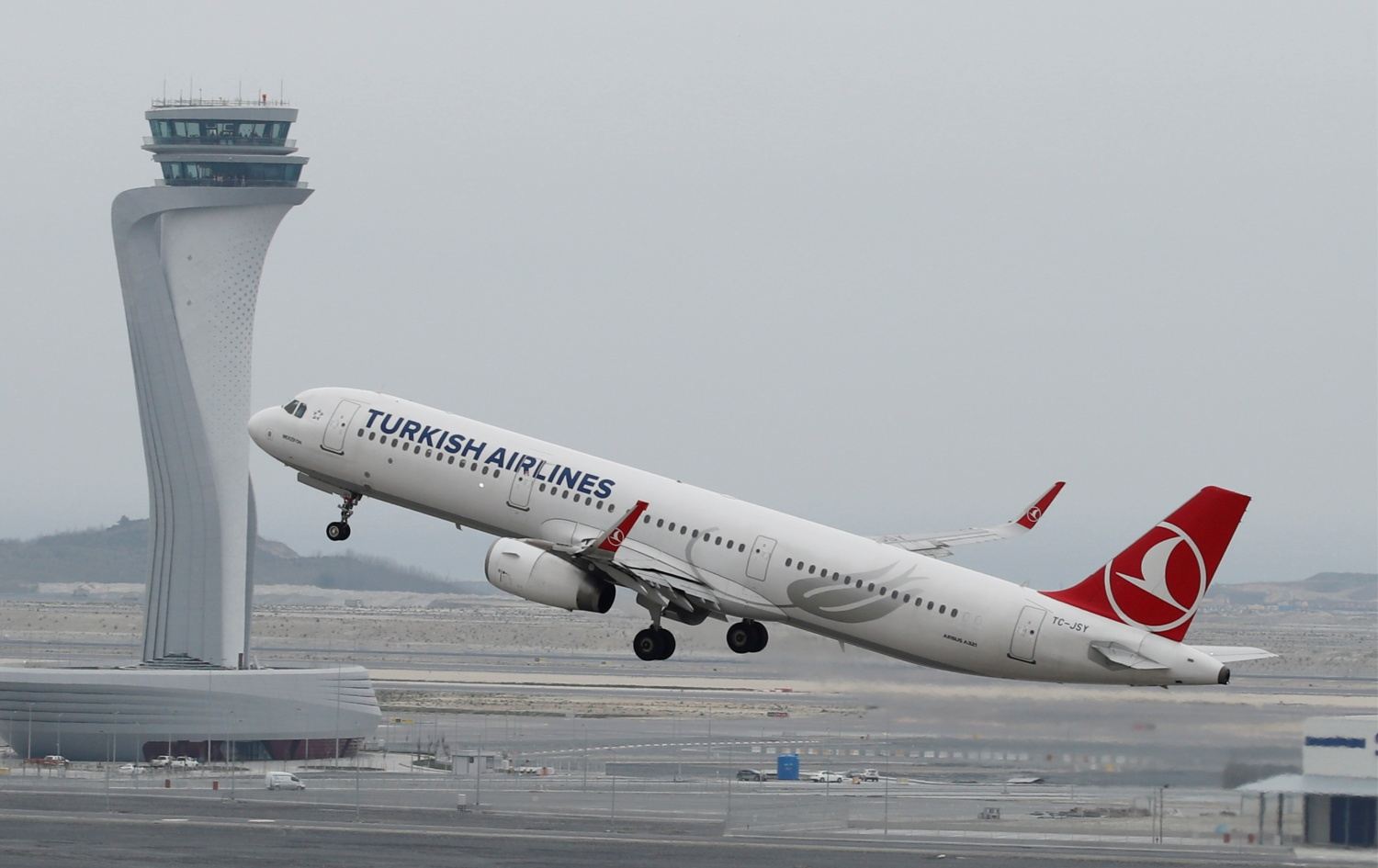 فڕۆکەیەکی تورکیش ئایێرلاینز. وێنە: Reuters